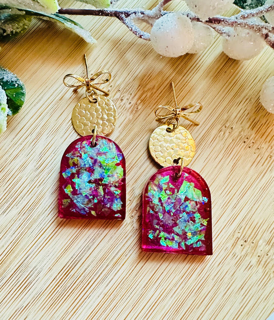 Berry Frost Bow Drops